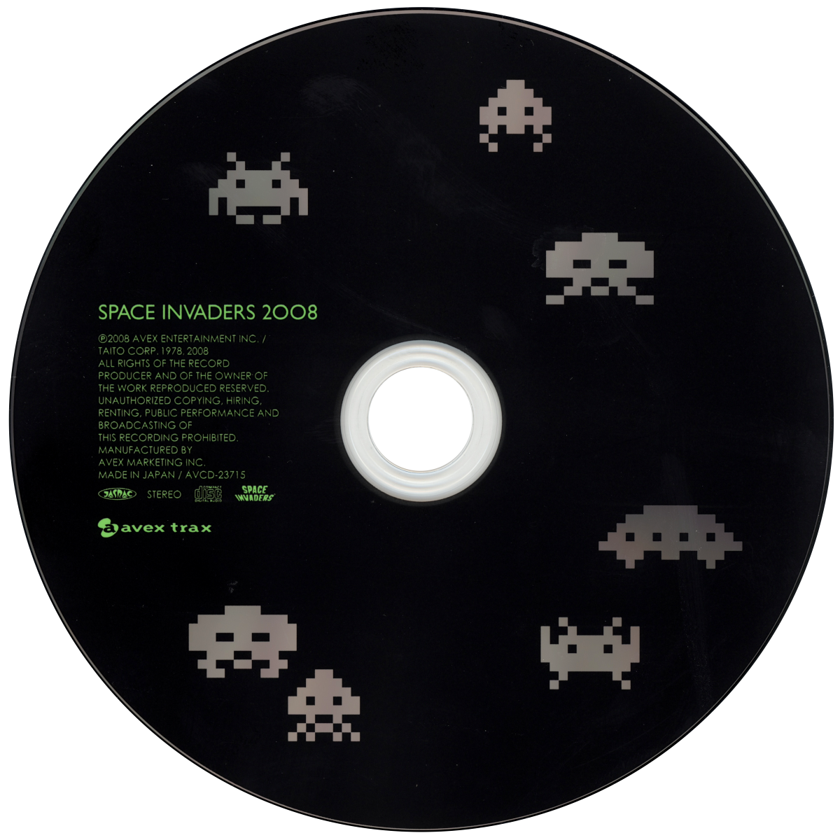 SPACE INVADER（AMG2002）／音源サンプラー(AUDIO CD) SPACE INVADER（AMG2002）／音源サンプラー(AUDIO CD)